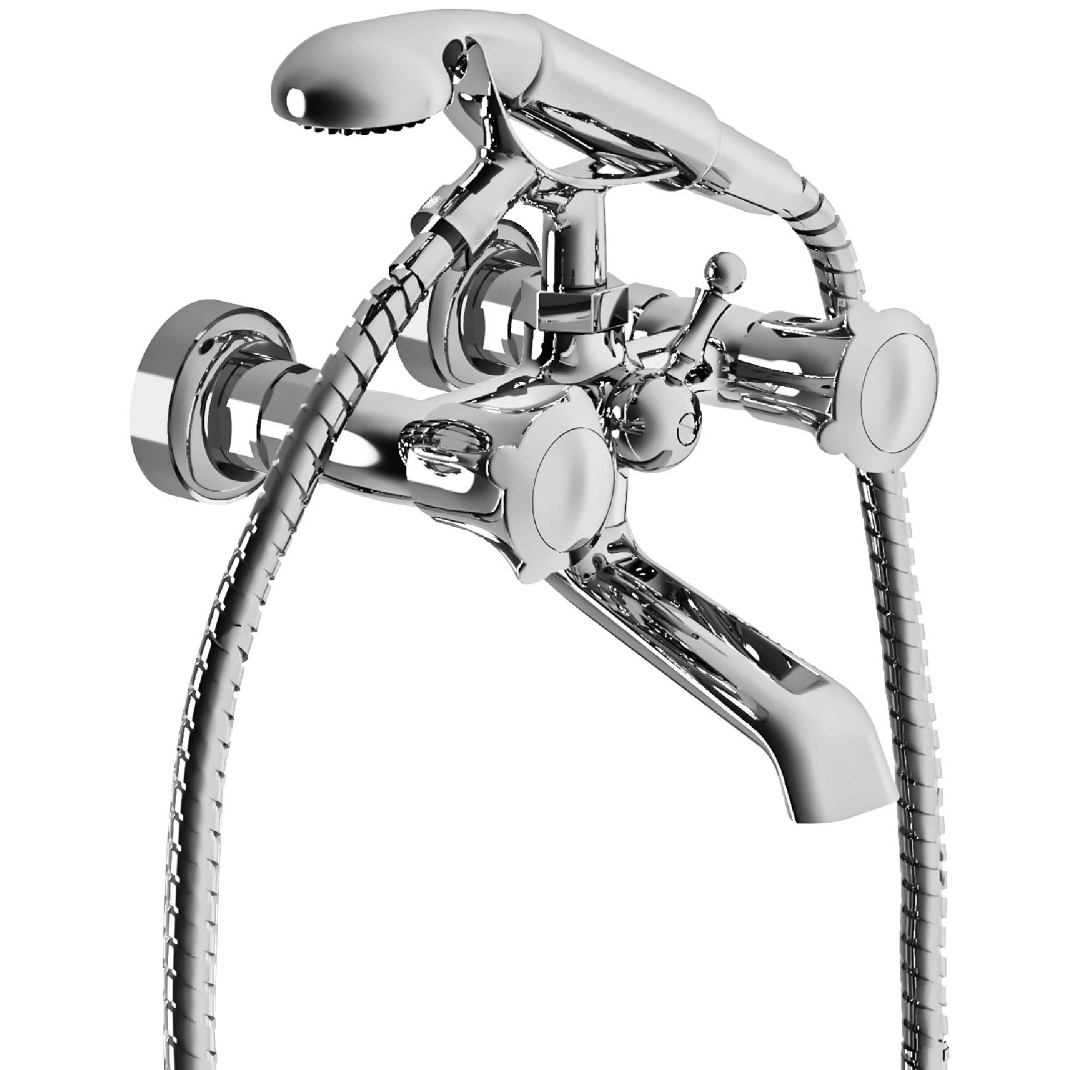 S80-3201 Wall mounted bath and shower mixer