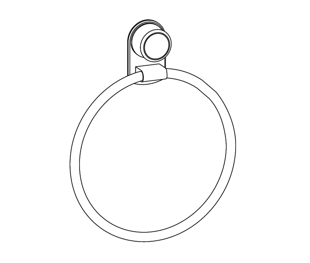 S80-510 Wall mounted towel ring