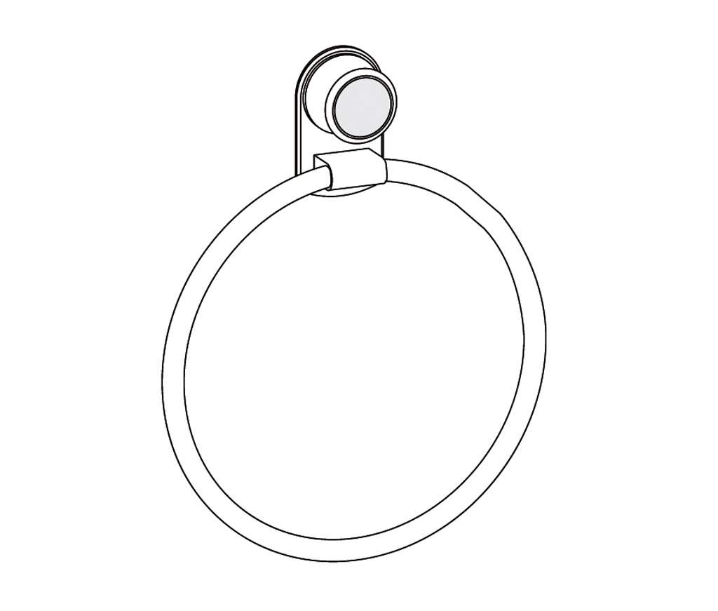 S82-510 Porte-serviette anneau