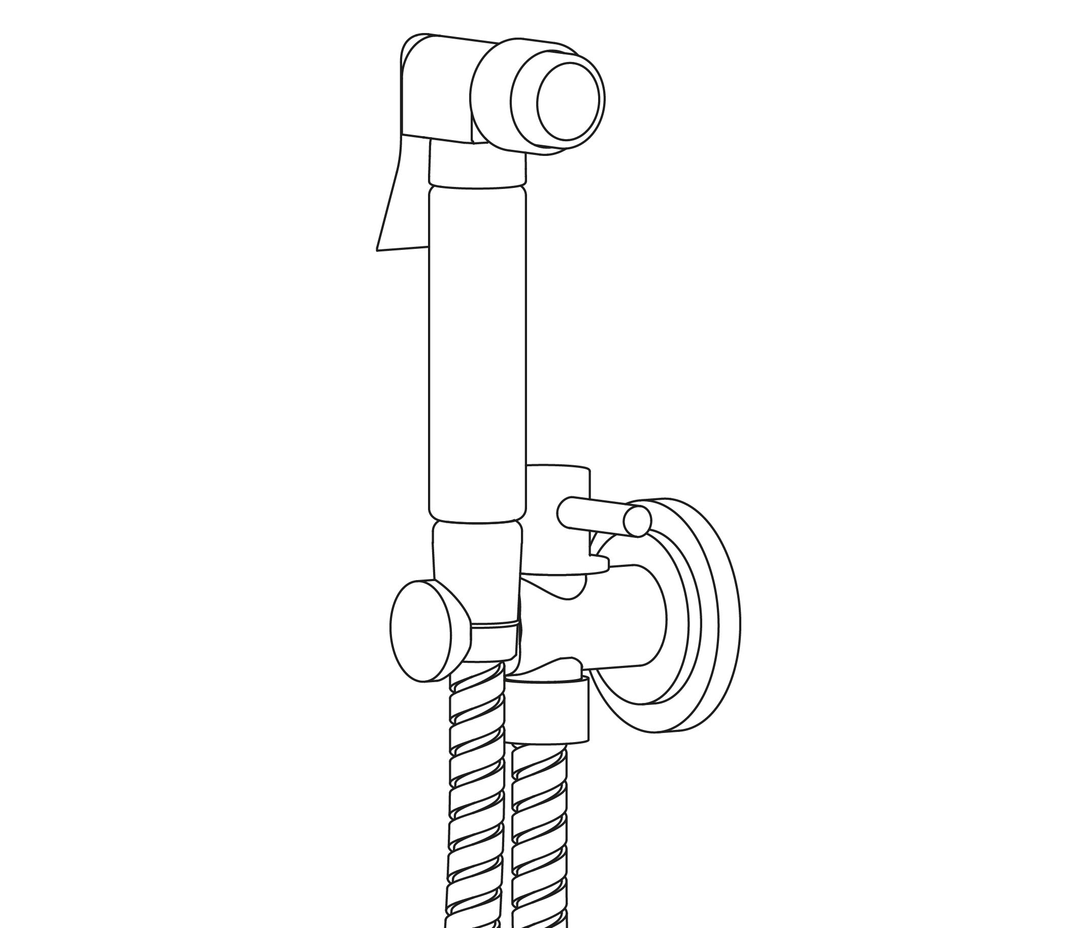 S83-4240 Hygienic shower