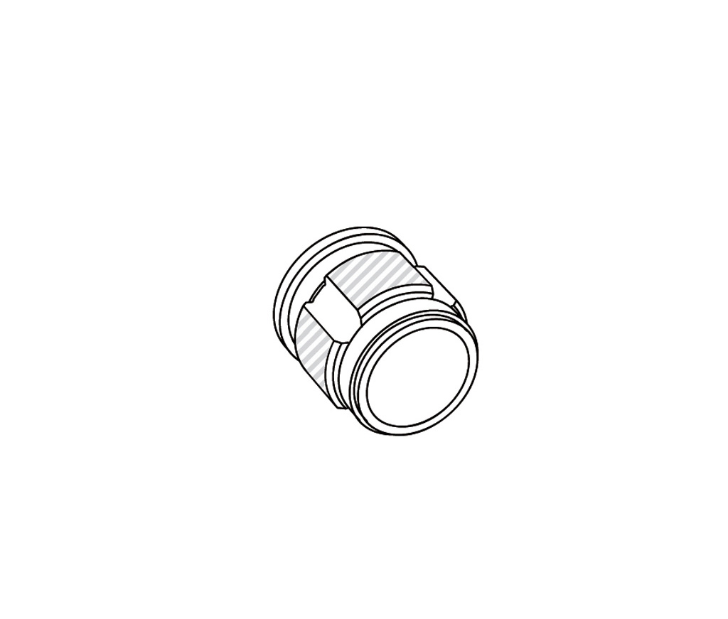 S85-128H Robinet d’arrêt 1/2″ encastré mural C