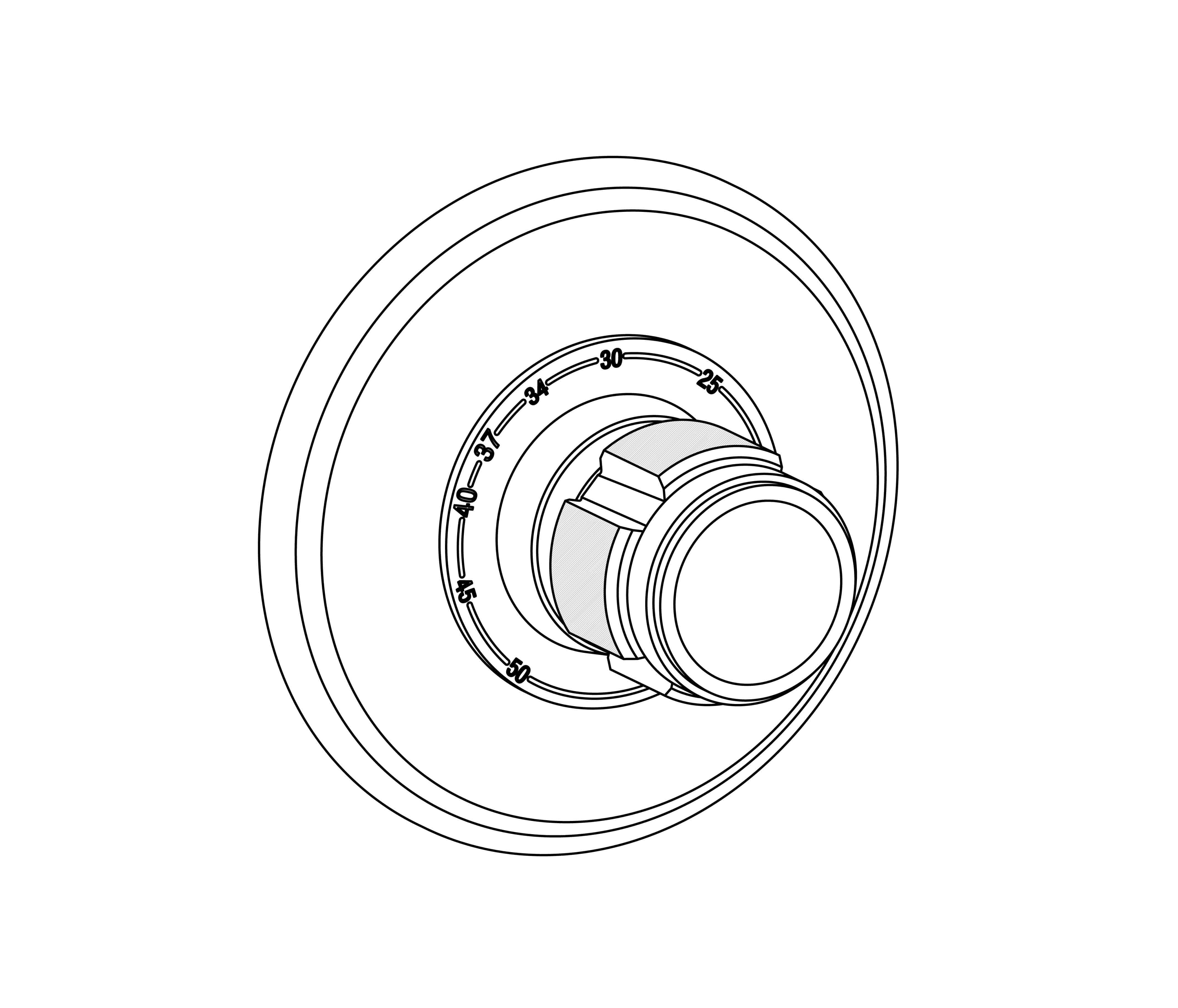 S85-2R1 Habillage rond pour T1 & T2