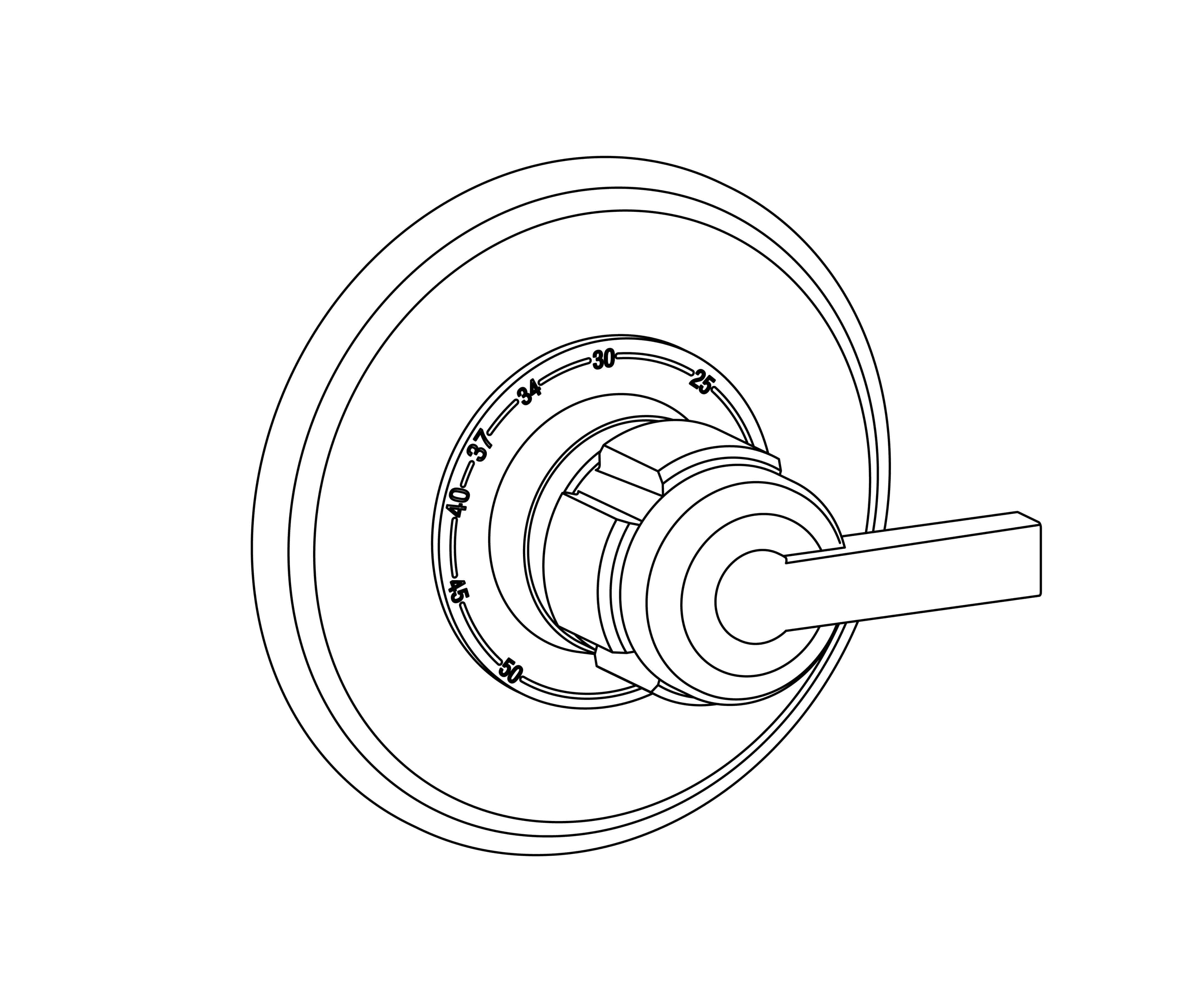 S86-2R1 Round trim set