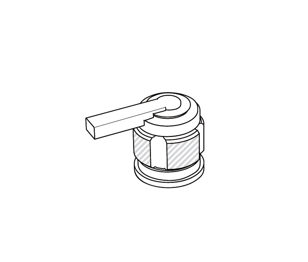 S88-126H Robinet d’alimentation 1/2″ sur gorge C