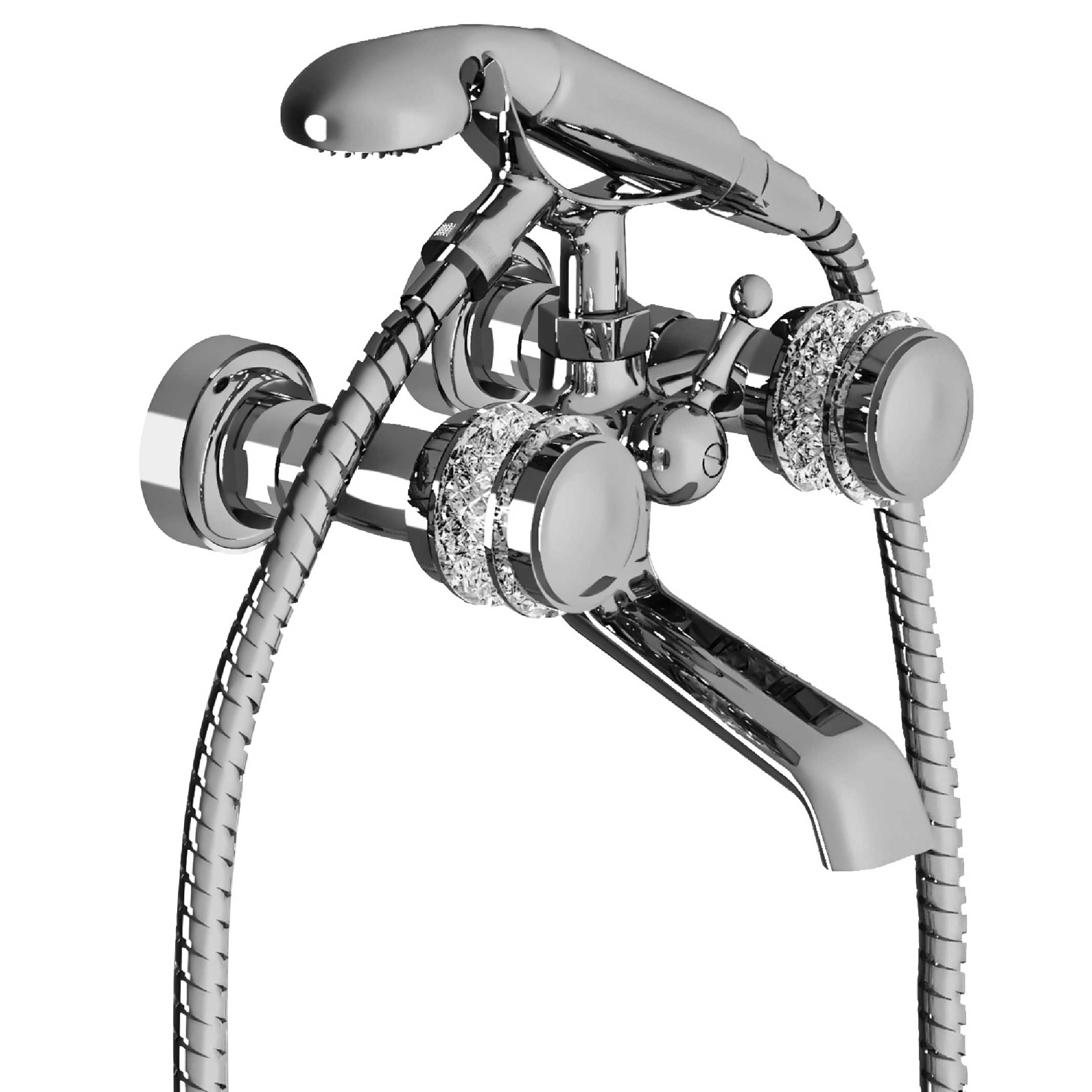 S89-3201 Wall mounted bath and shower mixer