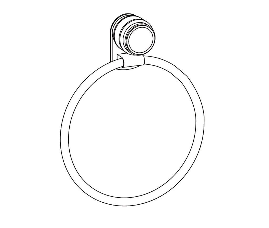 S89-510 Porte-serviette anneau