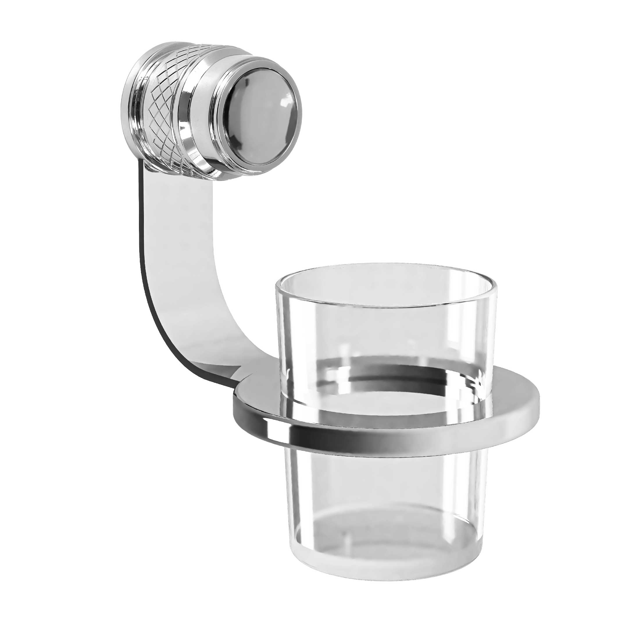 S89-520 Wall mounted glass holder