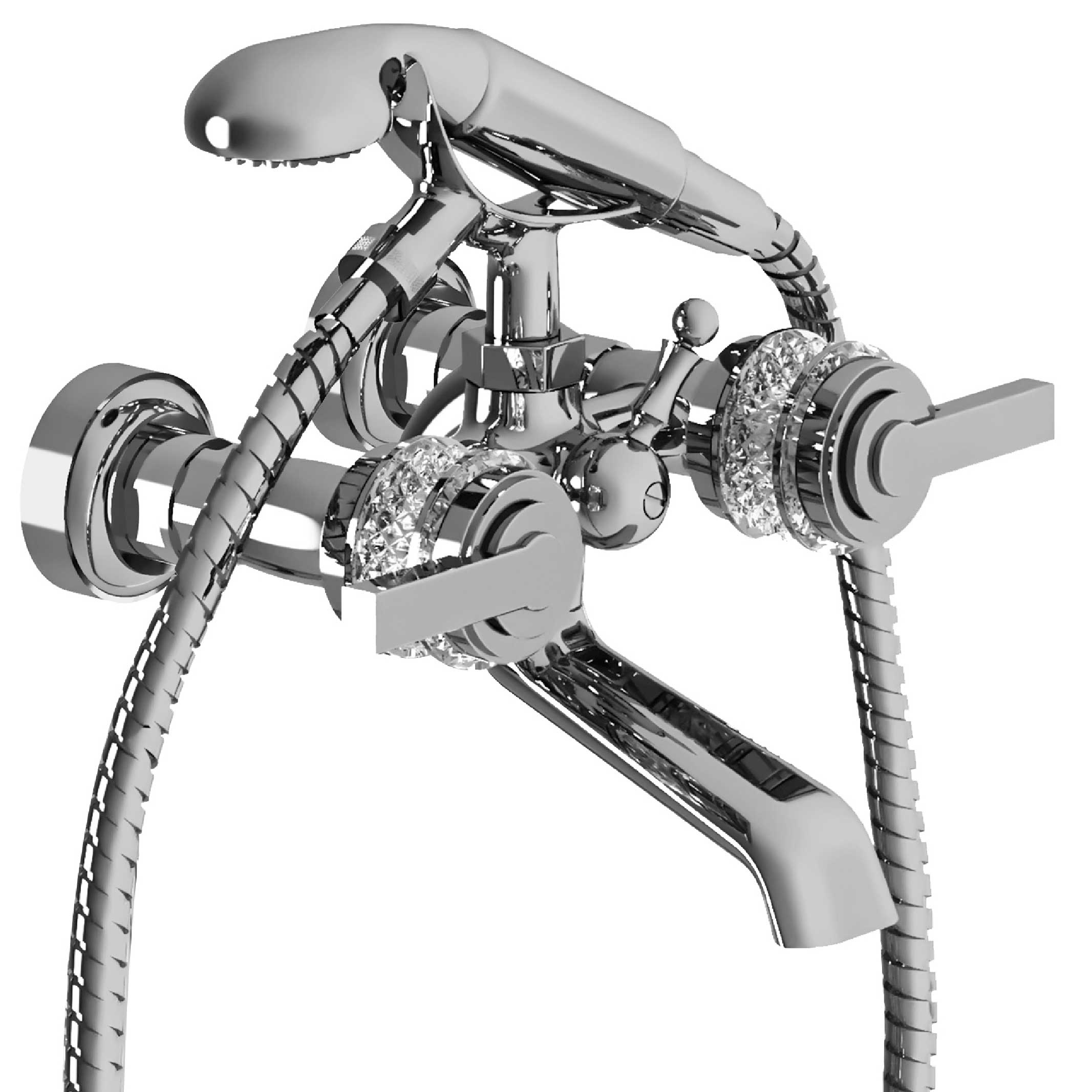 S90-3201 Wall mounted bath and shower mixer