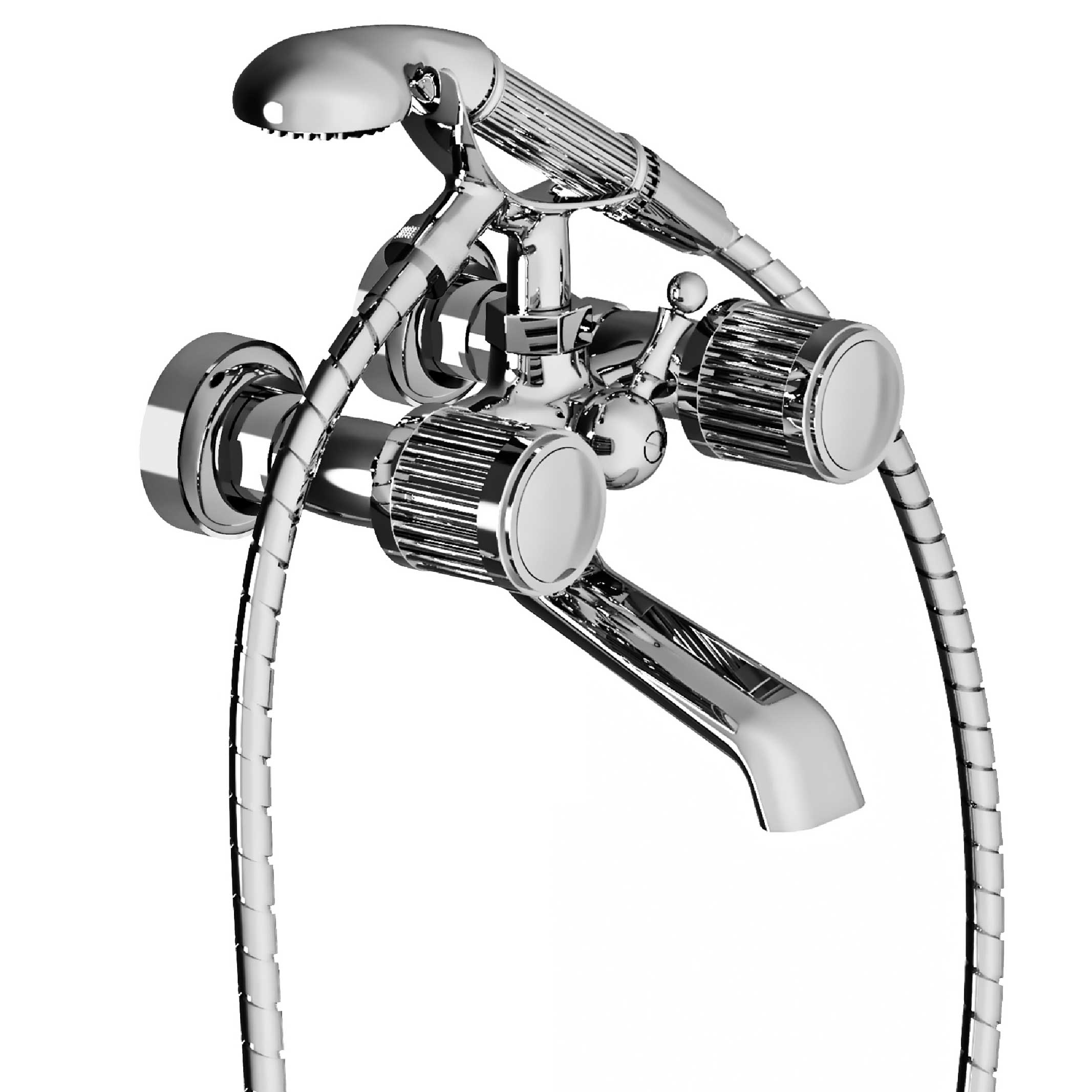 S91-3201 Wall mounted bath and shower mixer