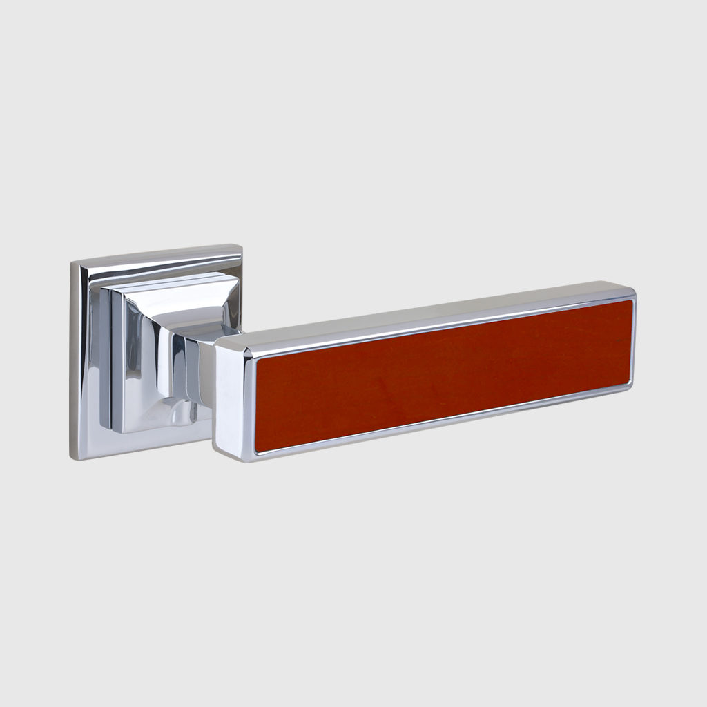 H079 Square luxe red jasper
