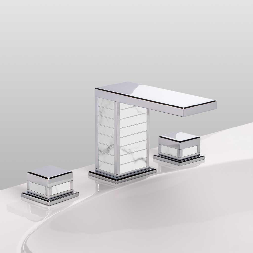 37 SQUARE LUXE Blanc Carrara