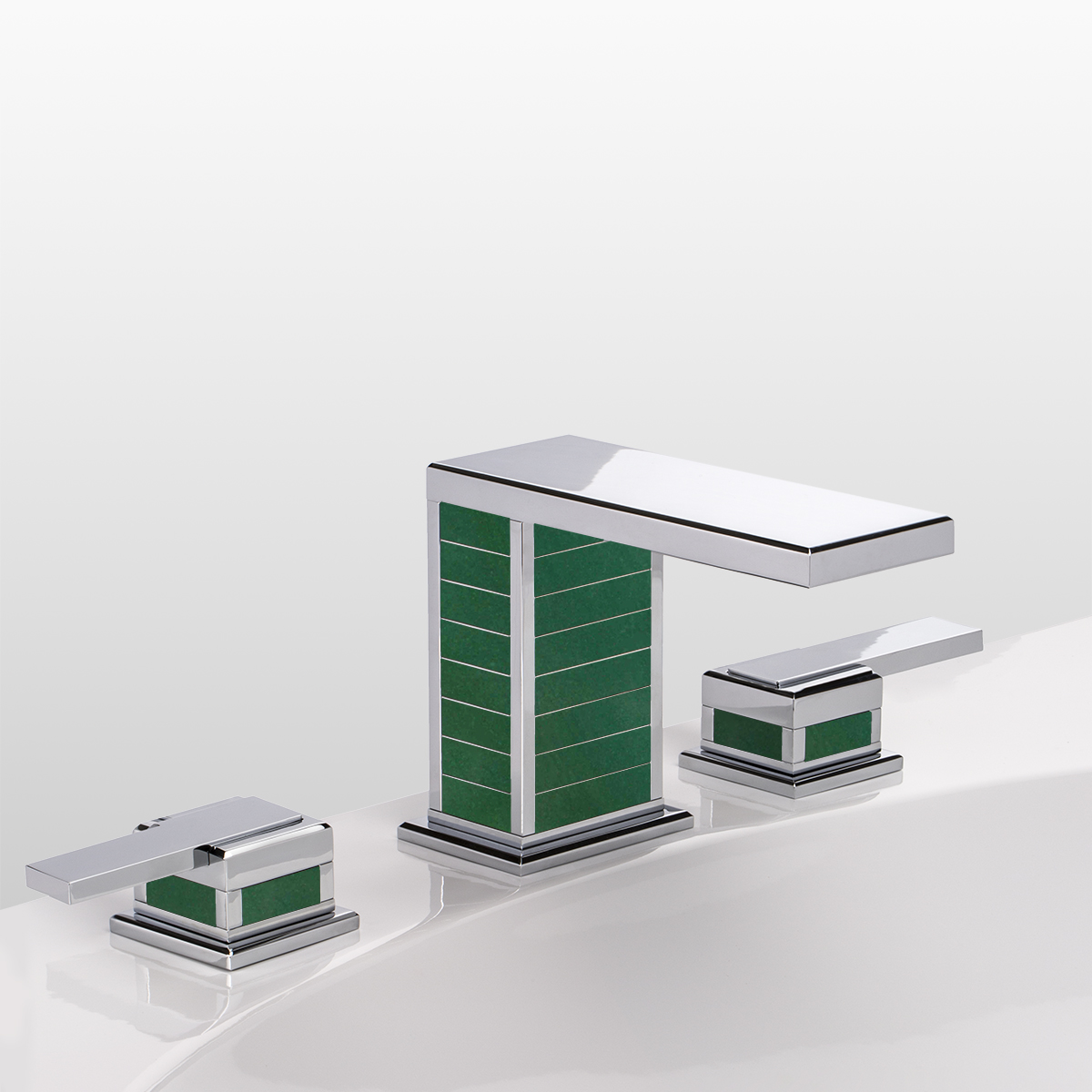 S52 SQUARE LUXE à manettes Aventurine VERTE