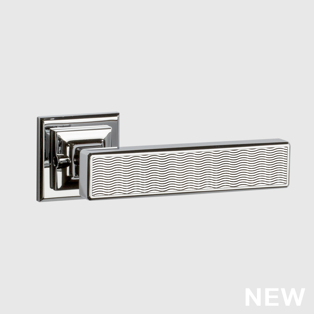 H085 Square Guilloché Wave